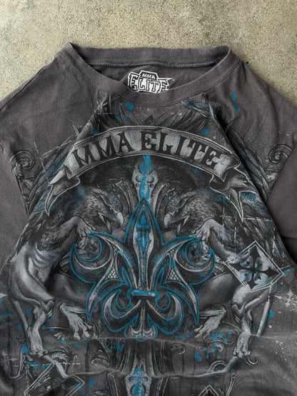 Vintage Y2K MMA Elite Thermal Long Sleeve - L