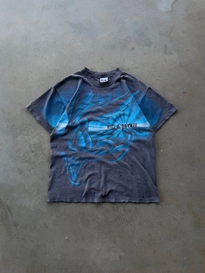Vintage Rare Faded Distressed Wile E. Coyote All Over Print Tee - L