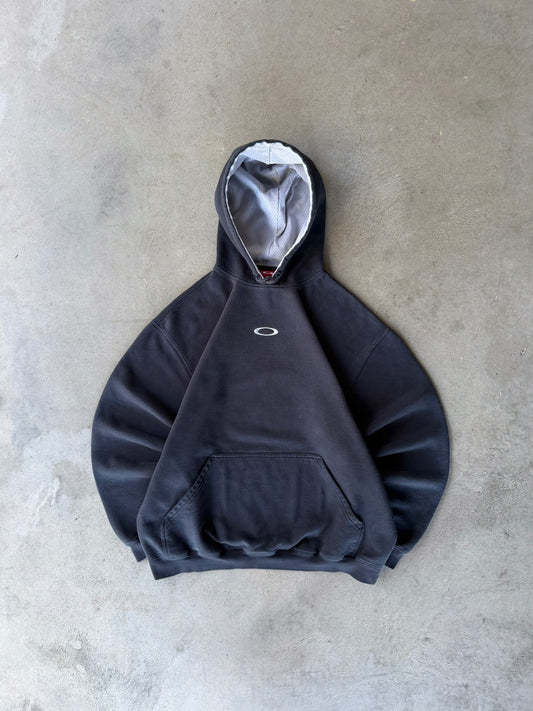 Vintage Oakley Hoodie - L