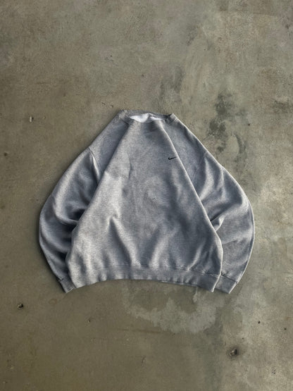 Vintage Grey Nike Crewneck Sweatshirt - L