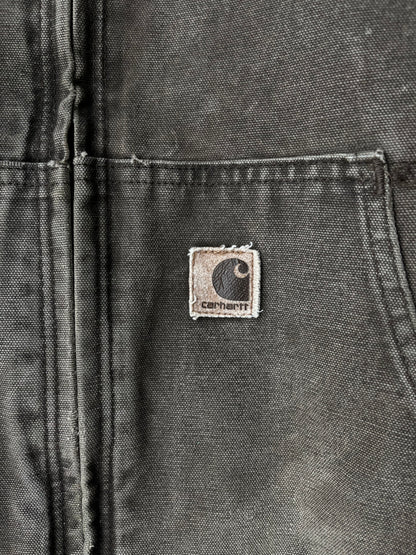 Vintage Distressed Brown Carhartt Jacket  - XL