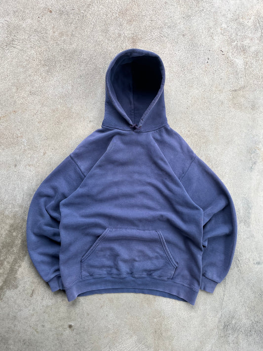 Vintage Lee Blank Hoodie - M
