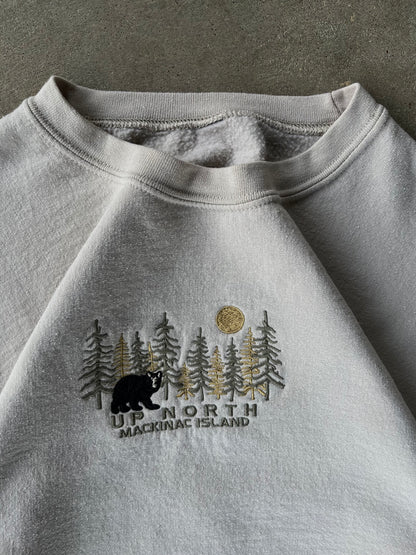 Vintage Nature Sweatshirt Crewneck - L