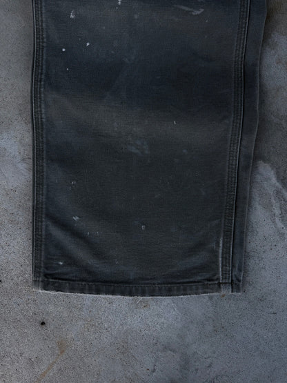 Vintage Faded Distressed Green Carhartt Pants - 36x32