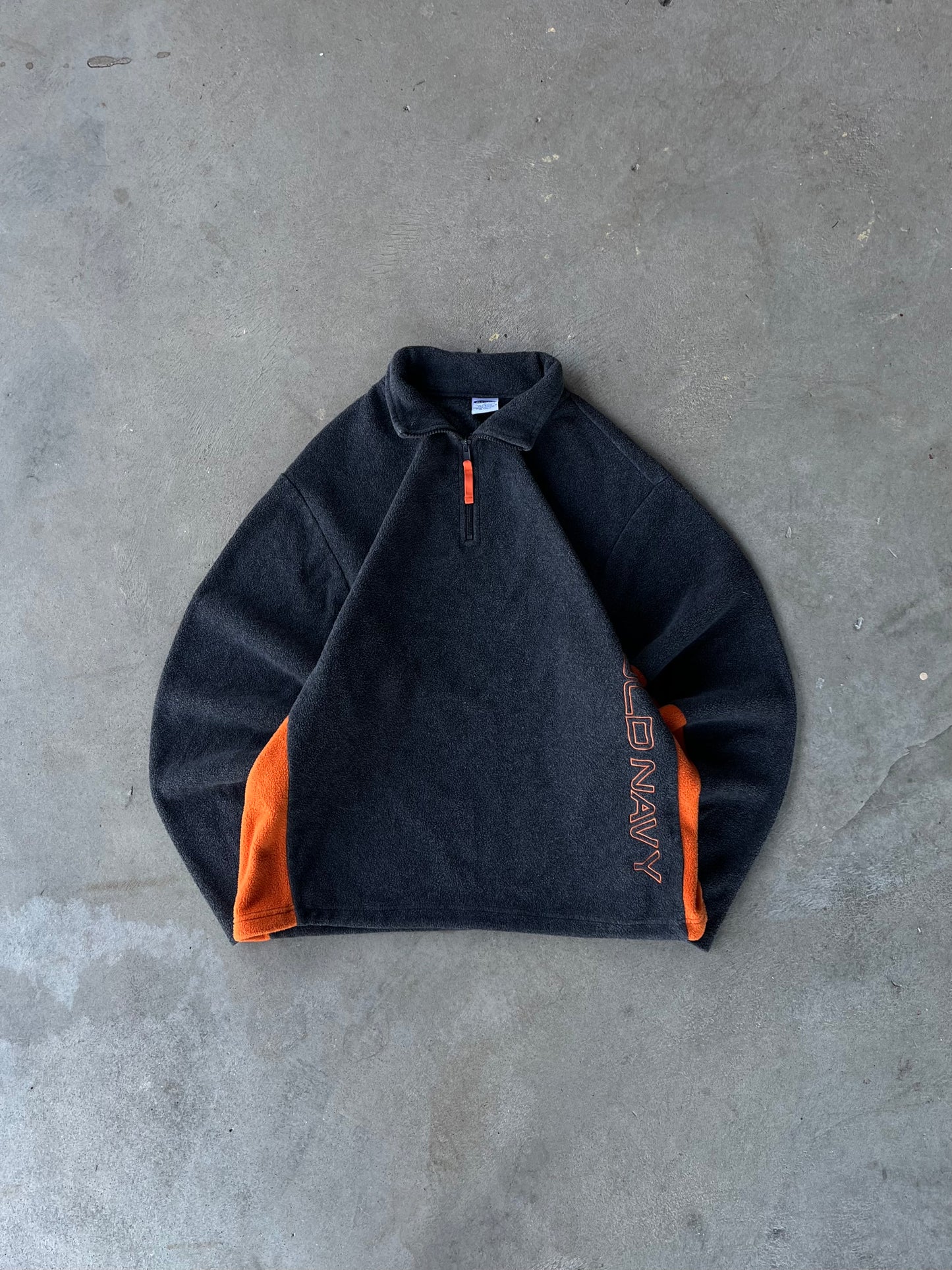 Vintage Old Navy Quarter Zip Fleece Jacket - M