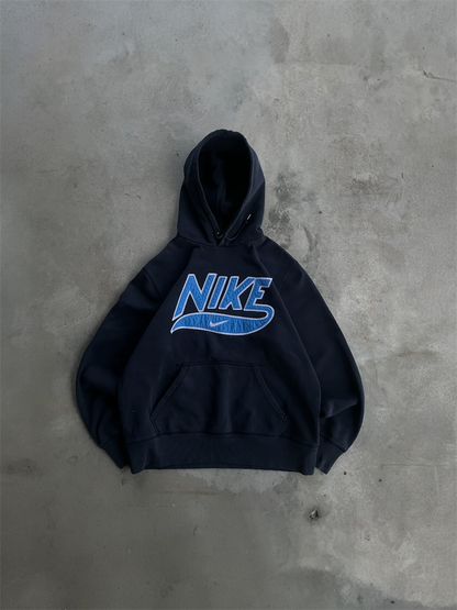Vintage Nike Center Swoosh Hoodie - L