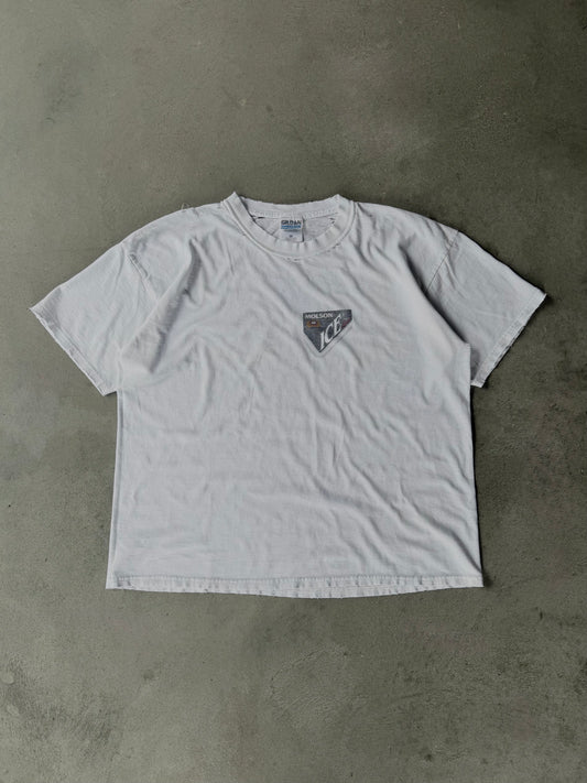 Vintage Distressed Molson Ice Spider Tee - XL
