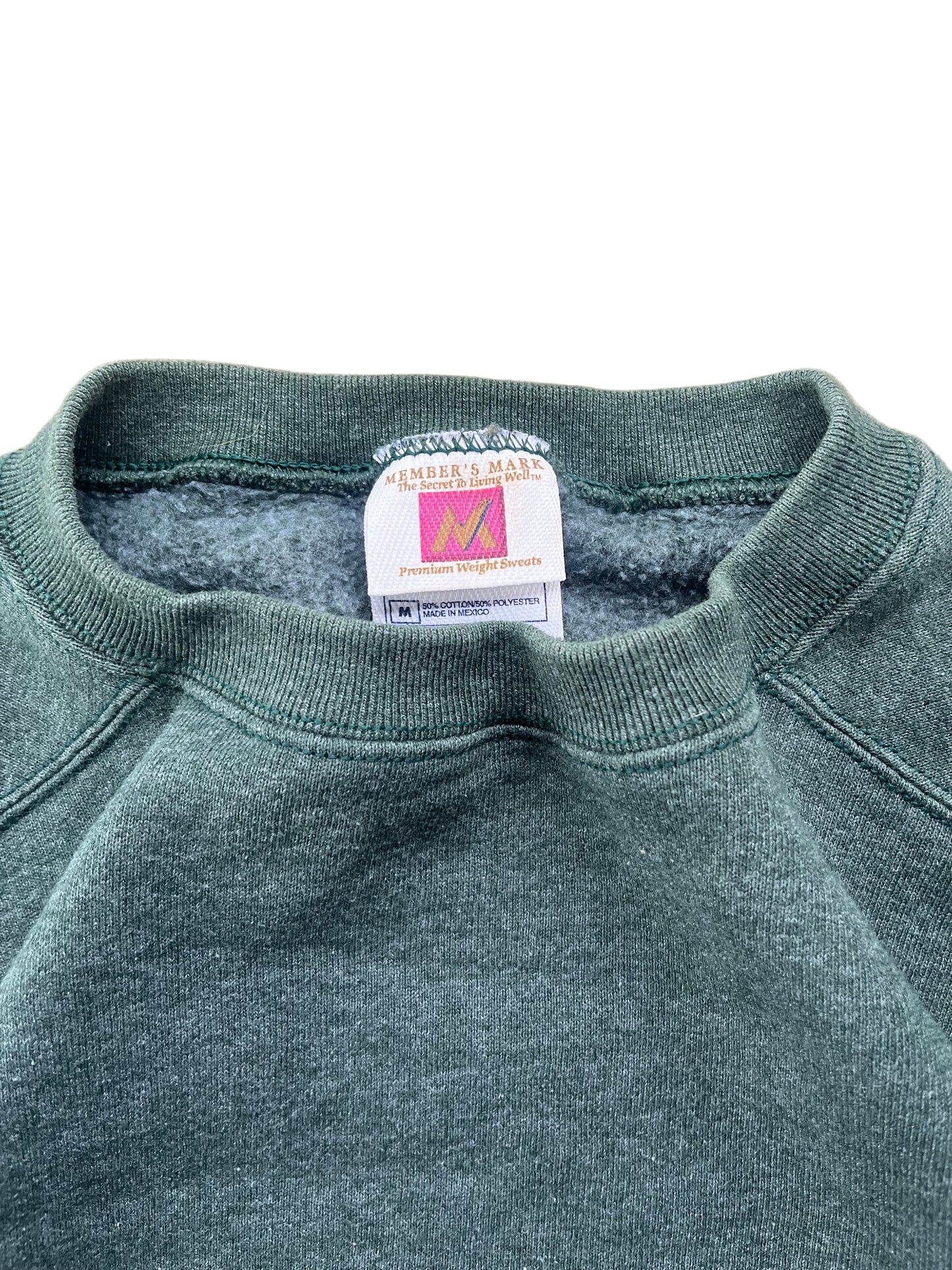 M - Vintage Green Russell Sweatshirt