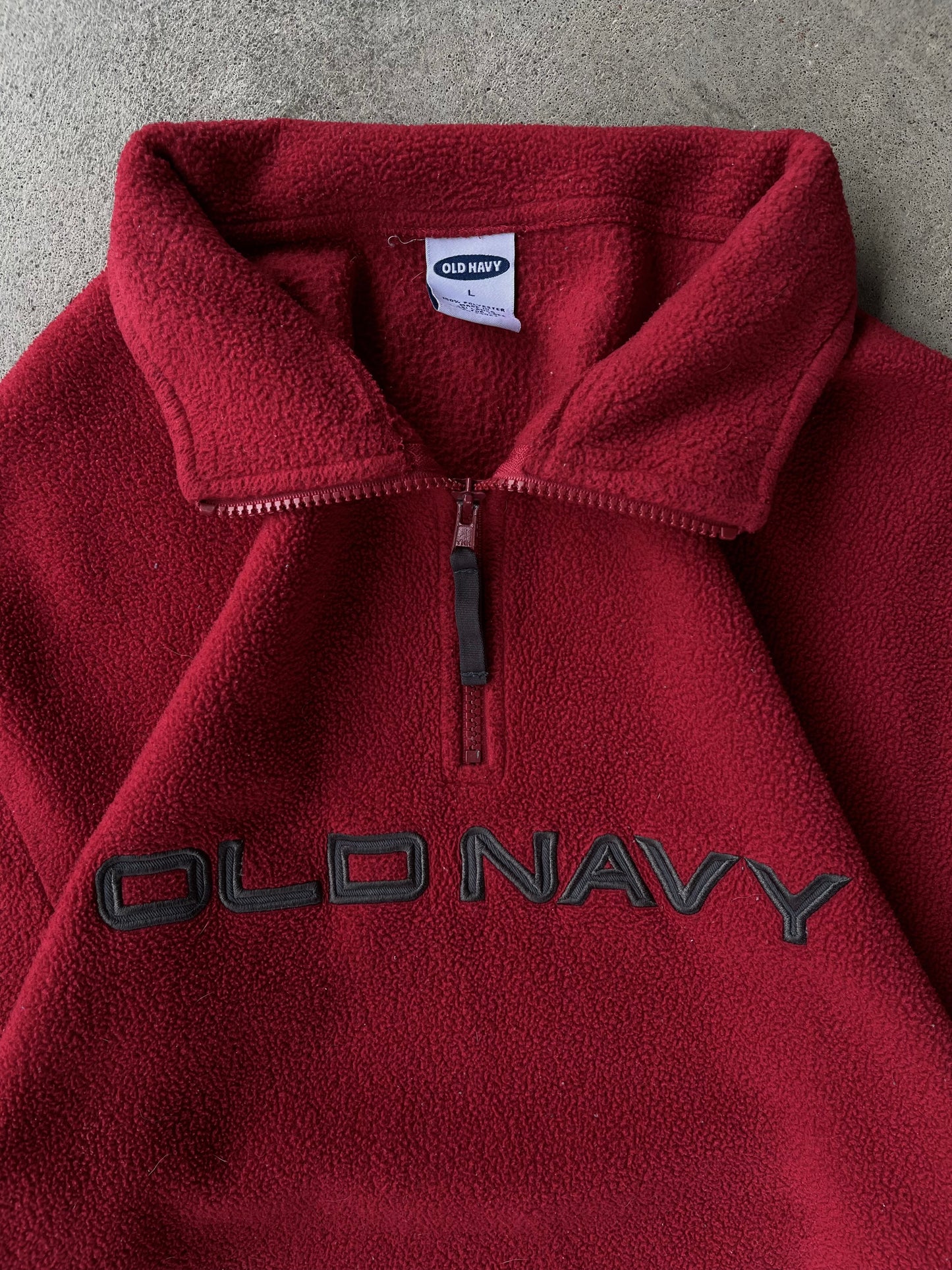 Vintage Old Navy Fleece Quarter Zip - L