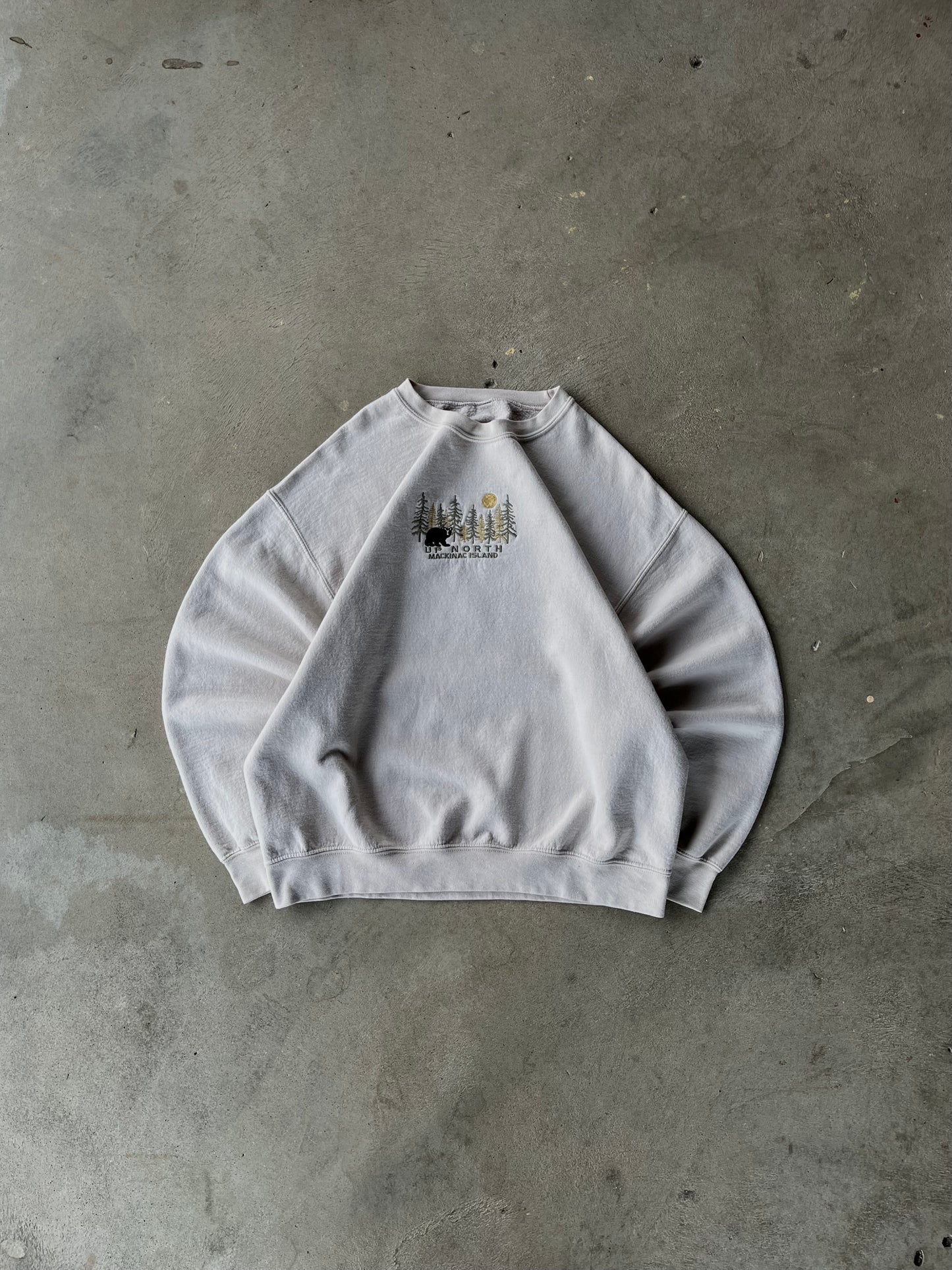 Vintage Nature Sweatshirt Crewneck - L