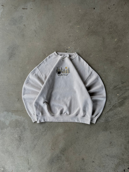 Vintage Nature Sweatshirt Crewneck - L