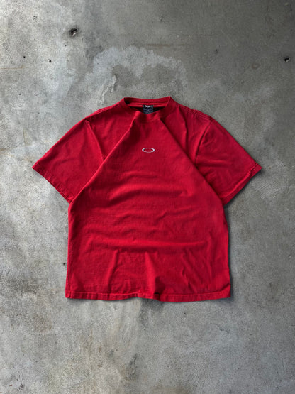 Vintage Oakley Software Red Tee - XL