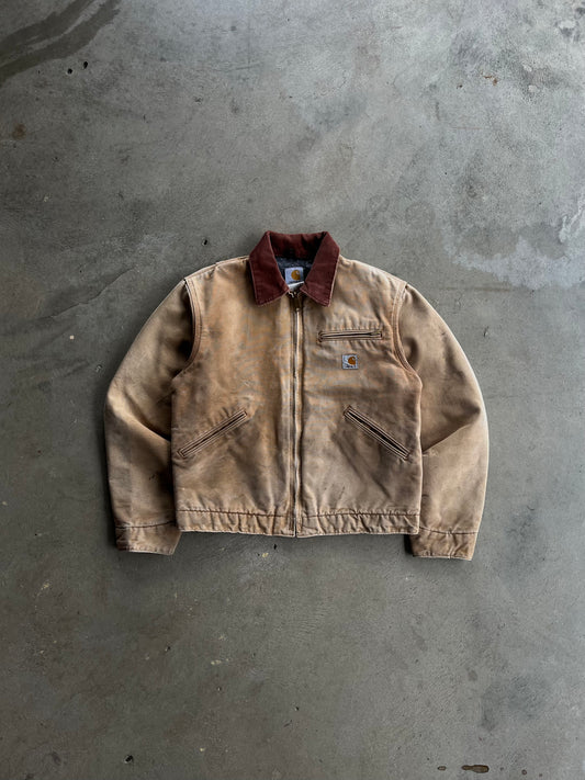 Vintage Faded Distressed Carhartt Detroit Jacket - M