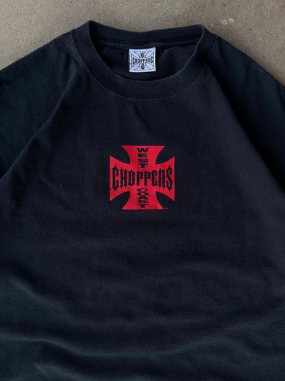 Vintage West Coast Choppers Black & Red Tee - XL