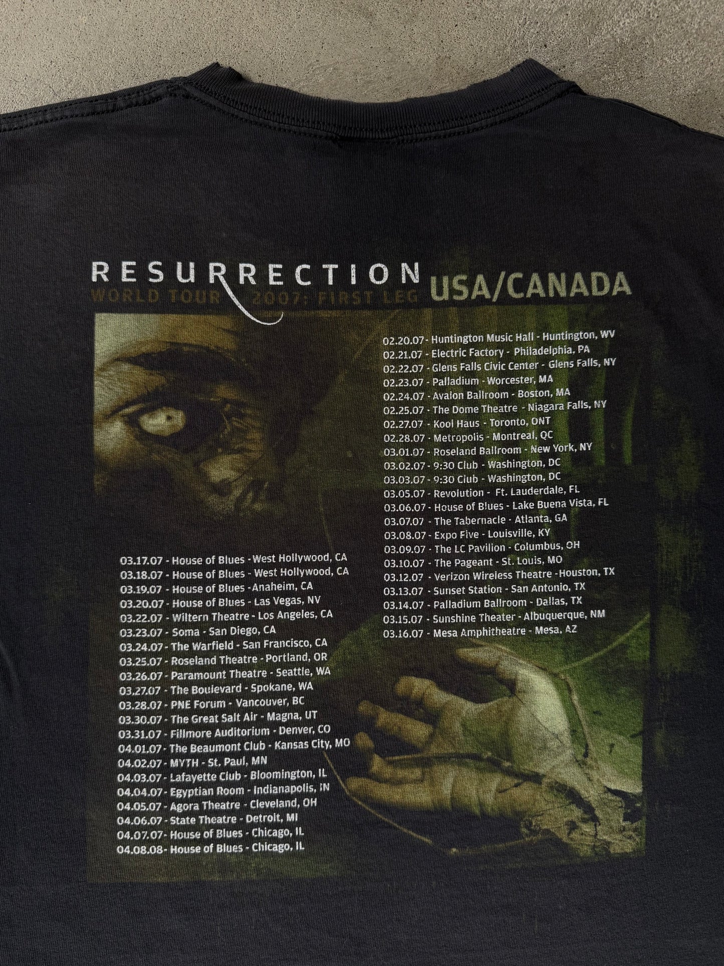 Vintage Faded Distressed Chimaira Tee - XL