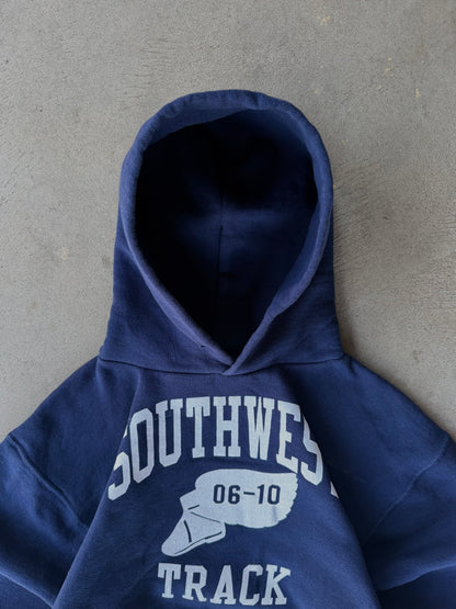 Vintage Russell Athletic Track Hoodie - S
