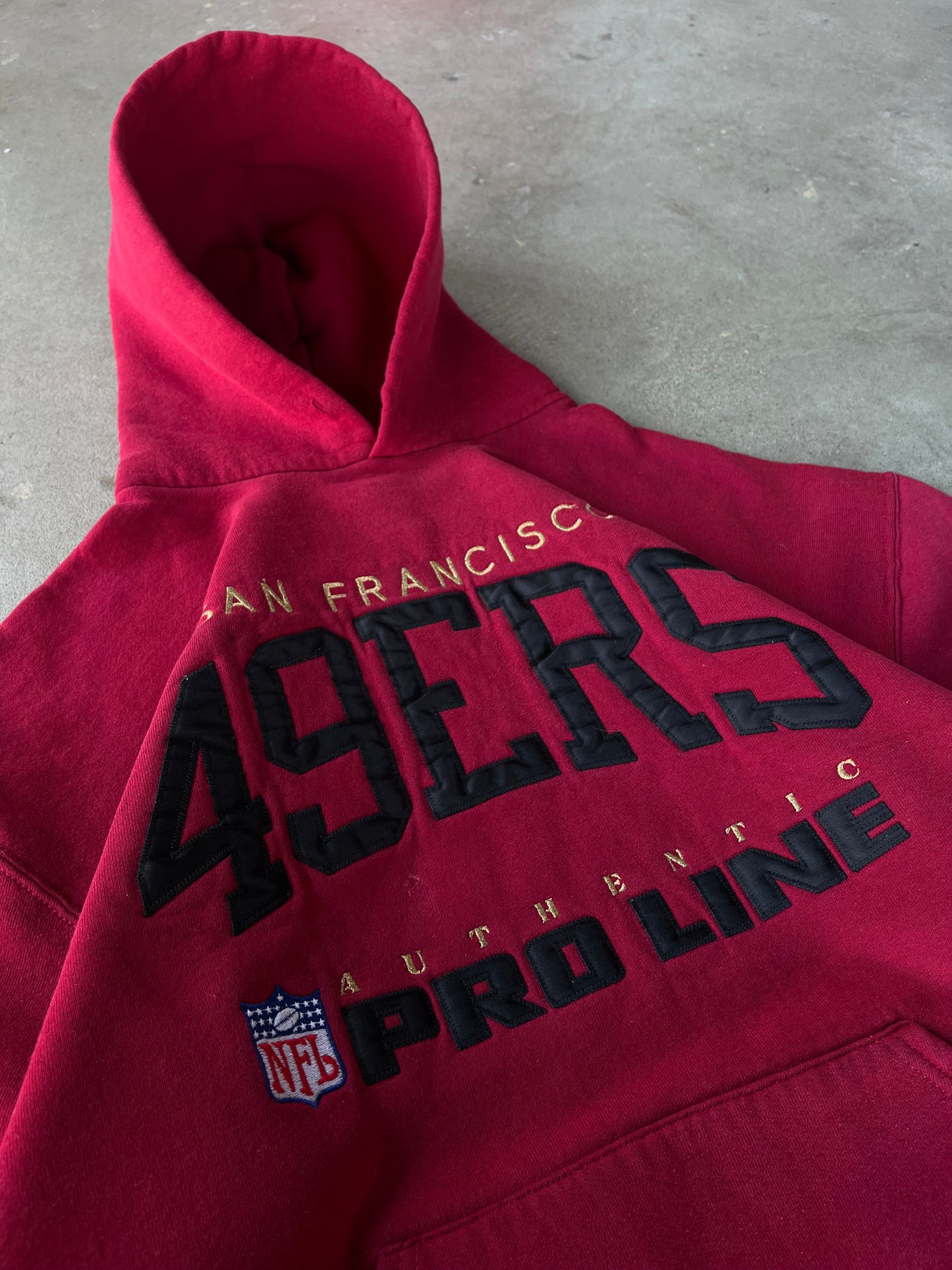 Vintage Russell Athletic San Francisco 49ers Hoodie - XL