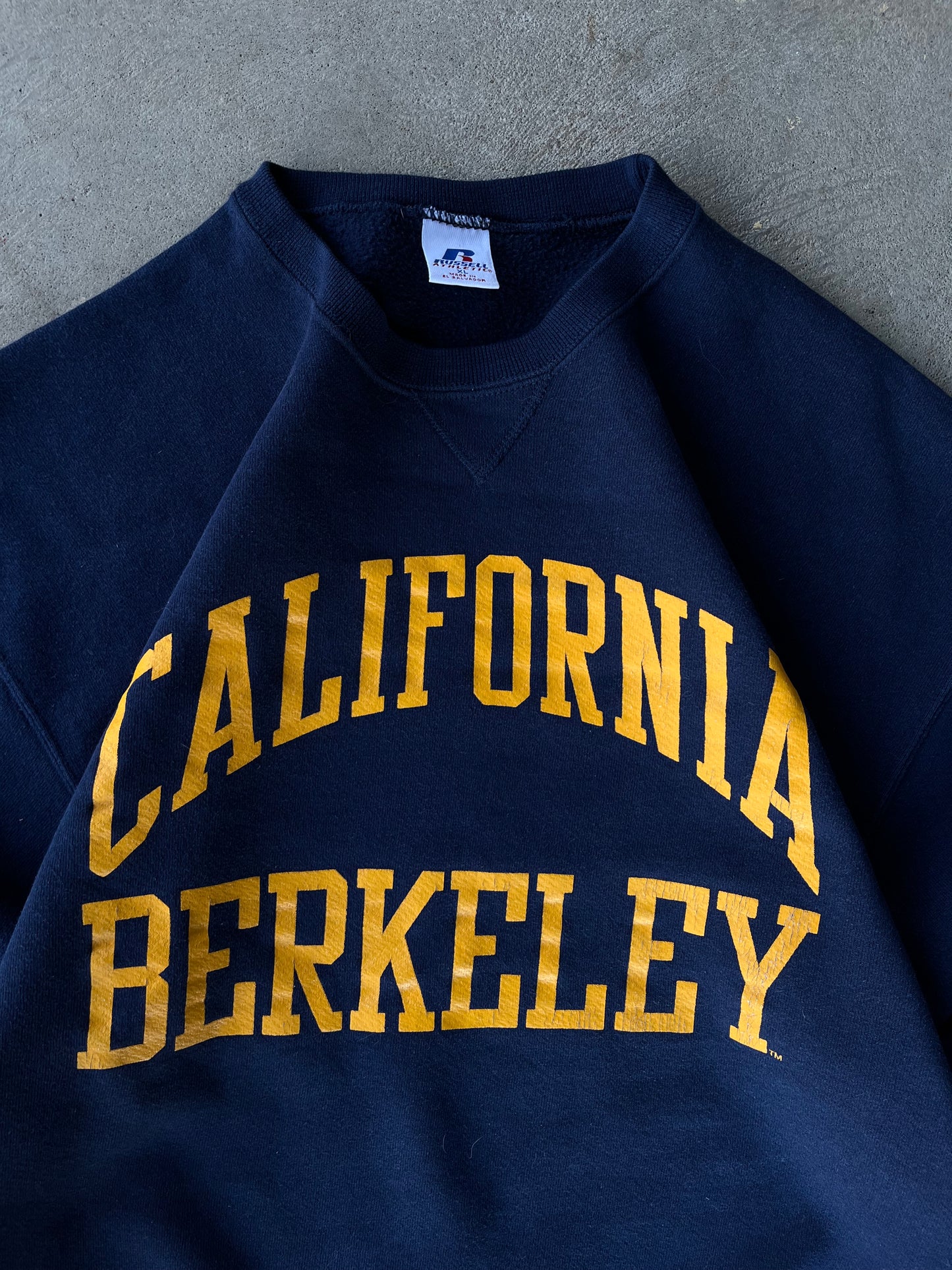 Vintage Russell Athletic California Berkeley Sweatshirt Crewneck - XL