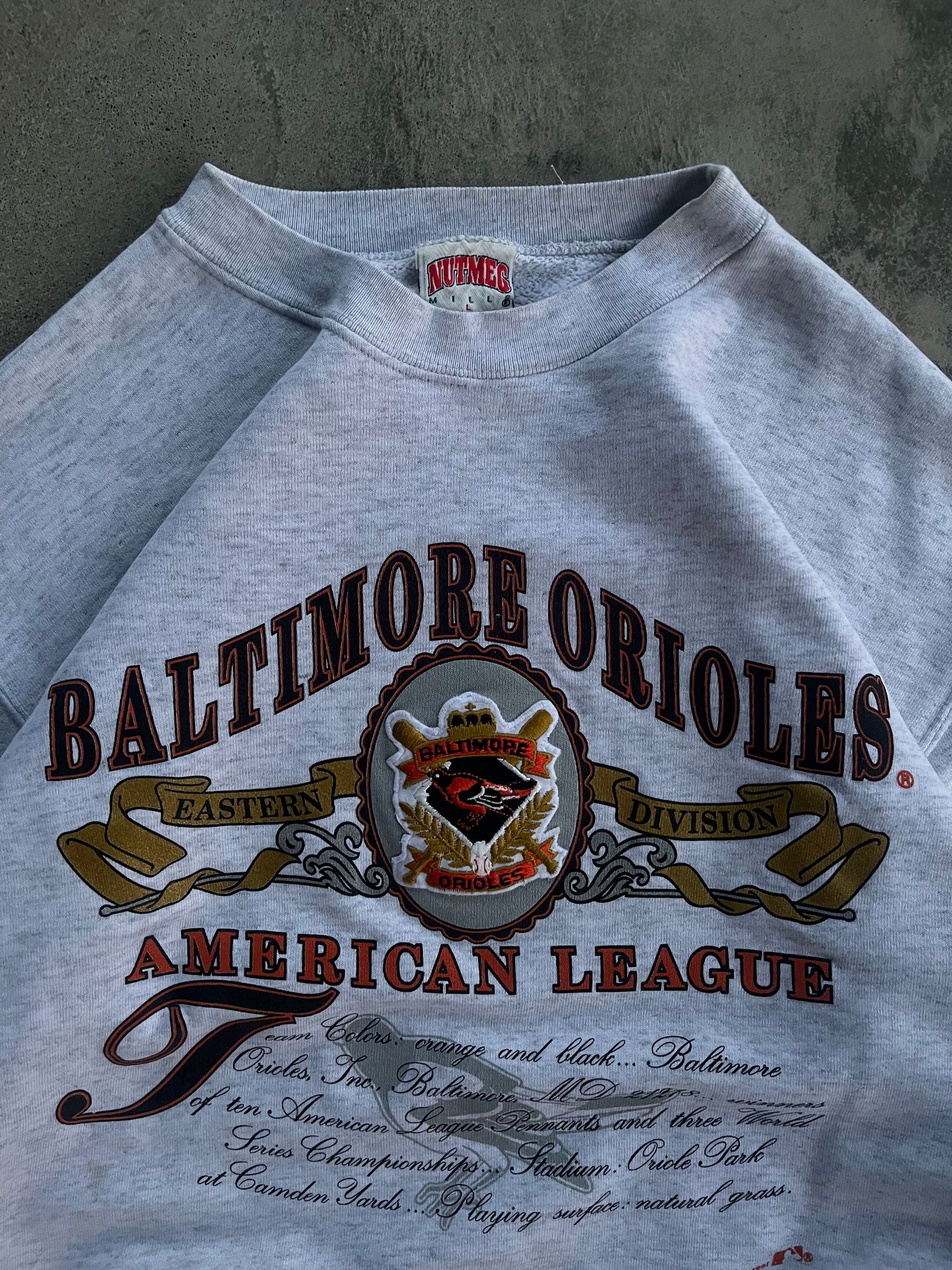 Vintage Baltimore Orioles Crewneck Sweatshirt - L