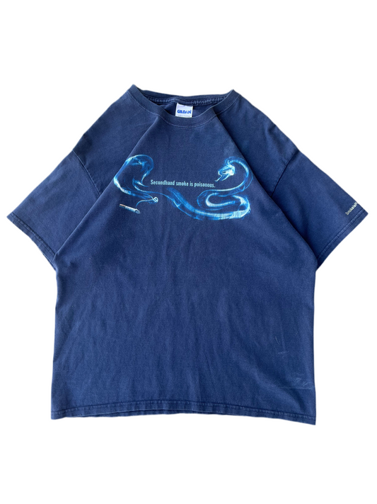 L - Vintage Secondhand Smoke Is Poisonous Tee