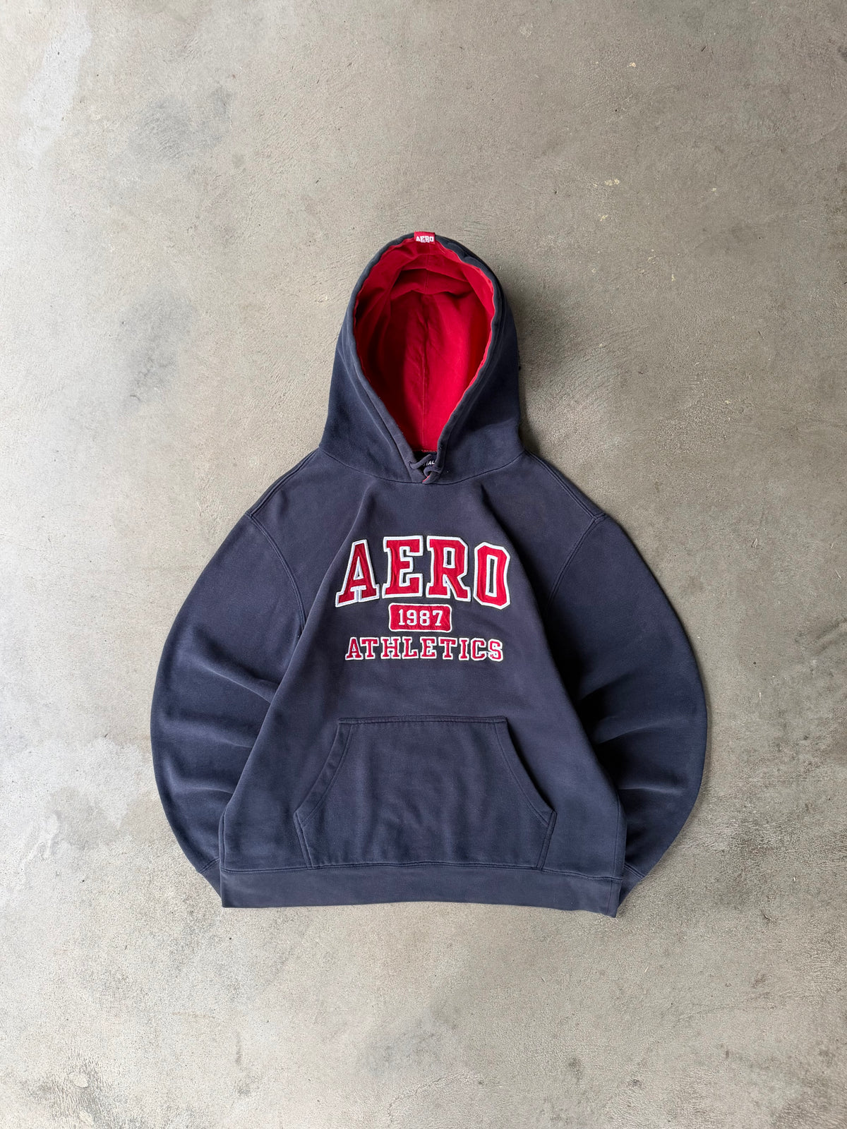 Vintage Aeropostale Athletics Hoodie - L
