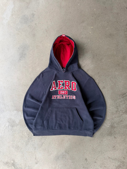 Vintage Aeropostale Athletics Hoodie - L