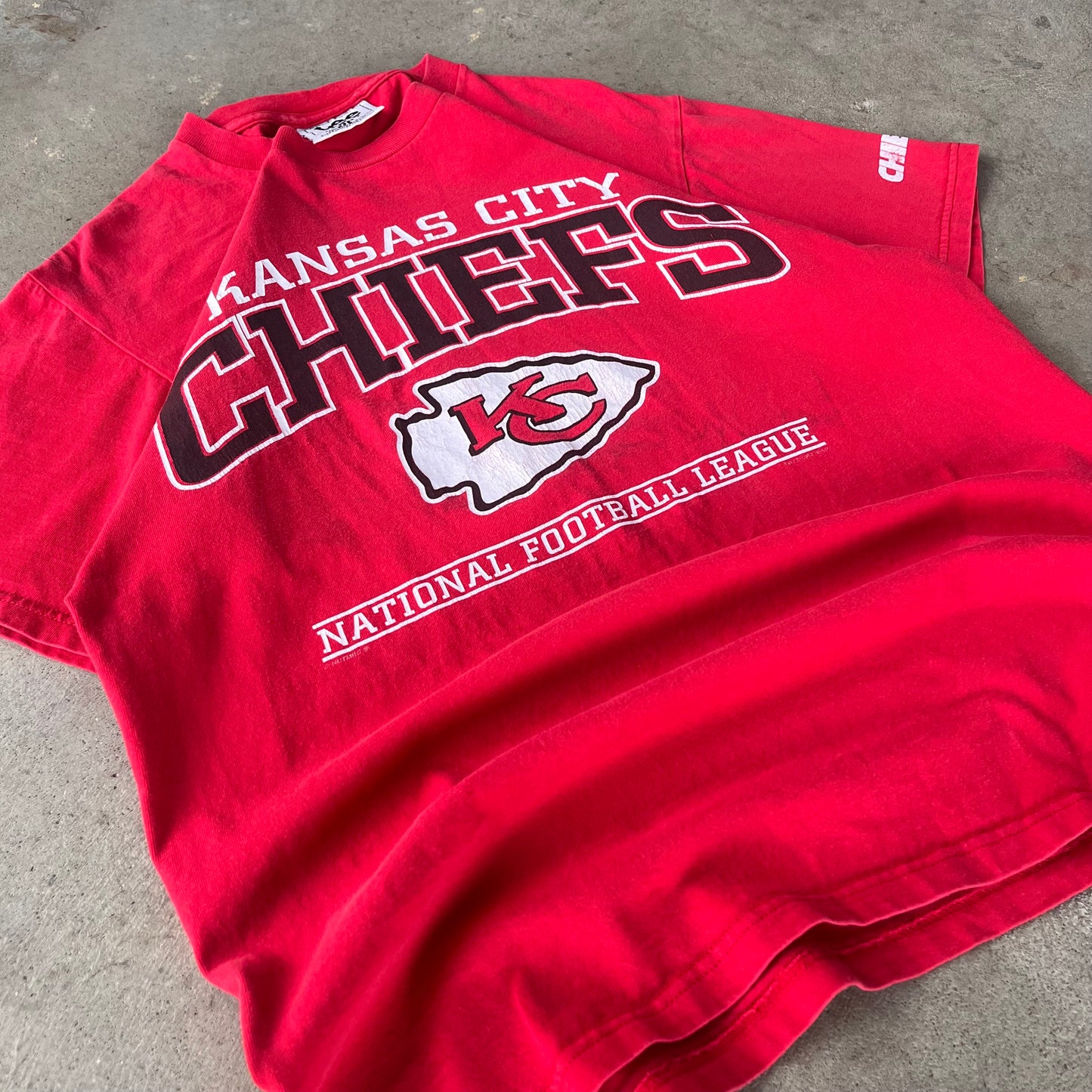 M - Vintage Kansas City Chiefs Lee Sports Tee