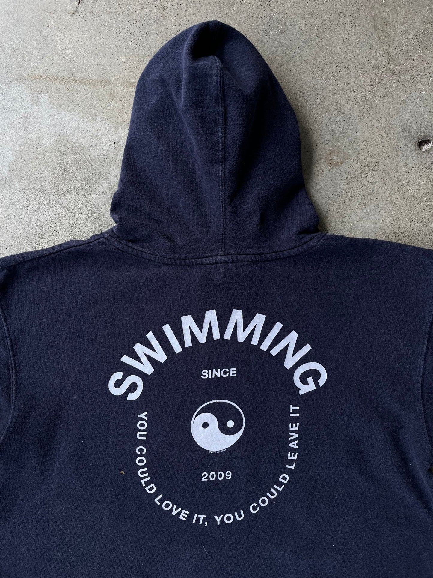 Vintage Mac Miller Swimming Hoodie - XL