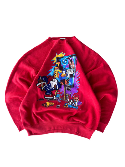 XL - Vintage Looney Tunes Sweatshirt