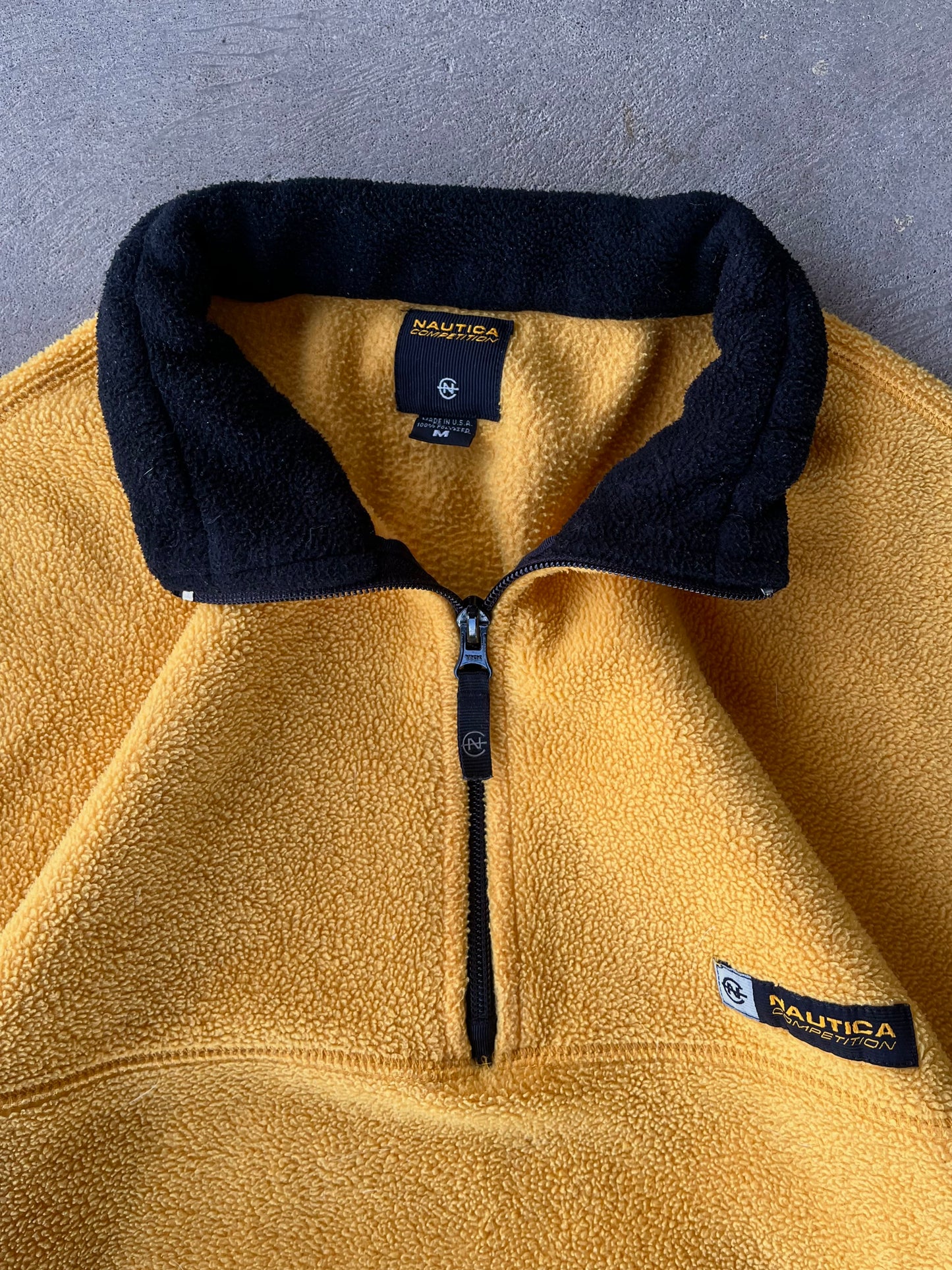 Vintage Nautica Competition Fleece Quarter Zip - M
