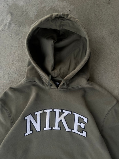 Vintage Nike Green Hoodie - XL