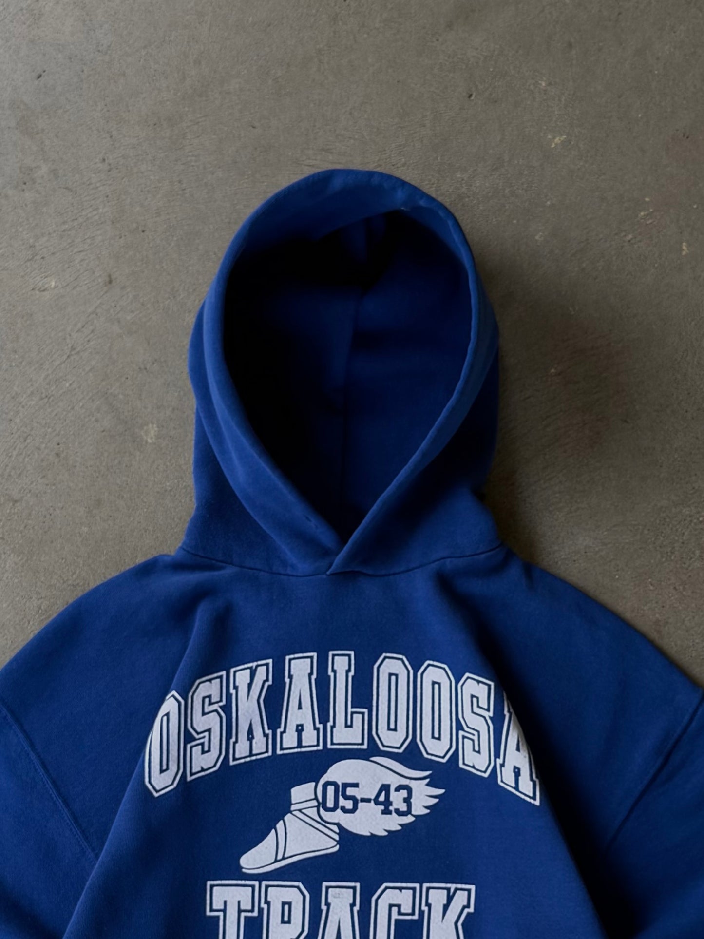 Vintage Russell Athletic Track Hoodie - L
