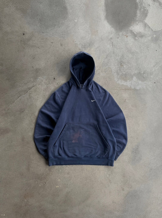 Vintage Nike Embroidered Hoodie - L