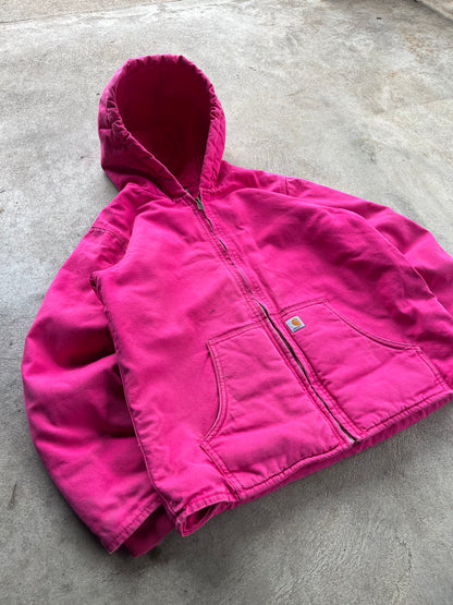 Vintage Women’s Pink Carhartt Jacket - S