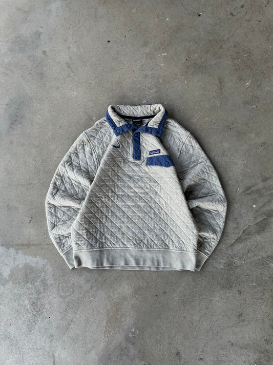 Vintage Patagonia Organic Cotton Quilted Quarter Snap Jacket - M