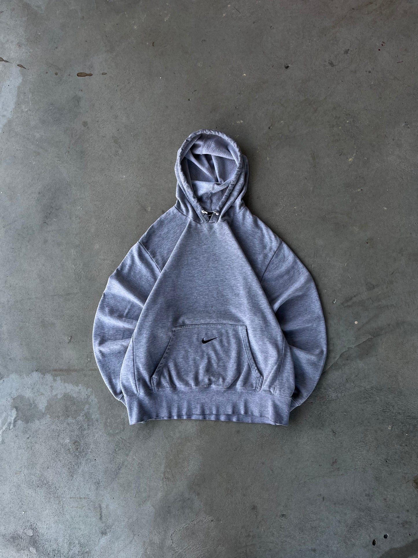 Vintage Nike Center Swoosh Hoodie - L