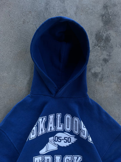 Vintage Russell Athletic Track Hoodie - L