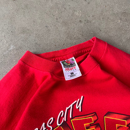 L - Vintage Kansas City Chiefs Fruit Of The Look Tee