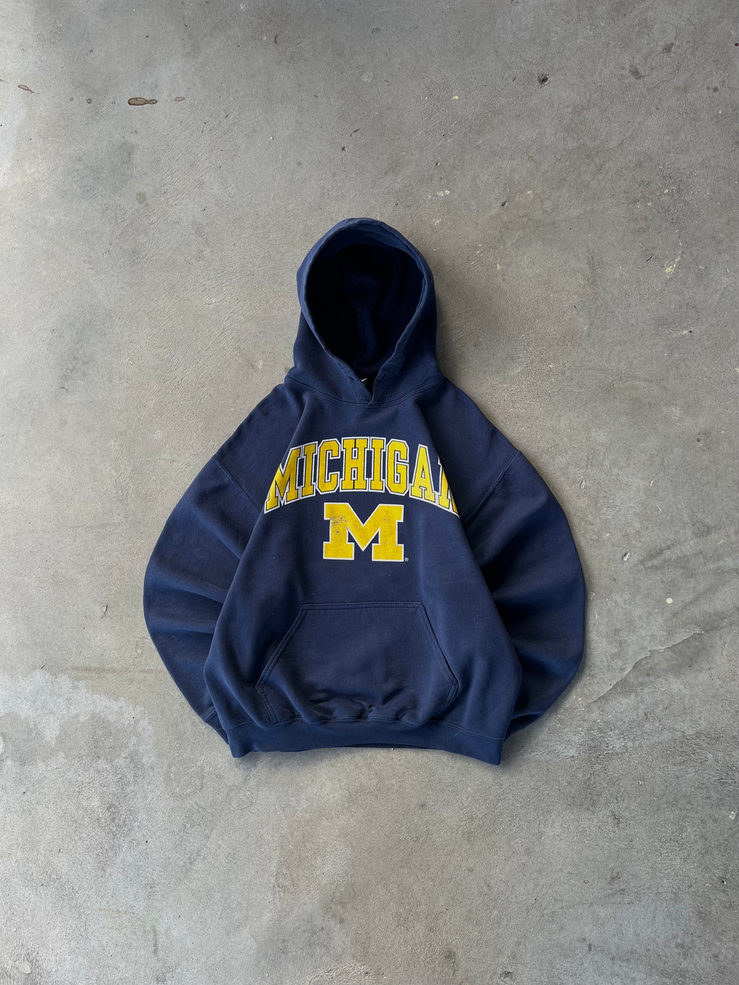 Vintage University of Michigan Hoodie - M
