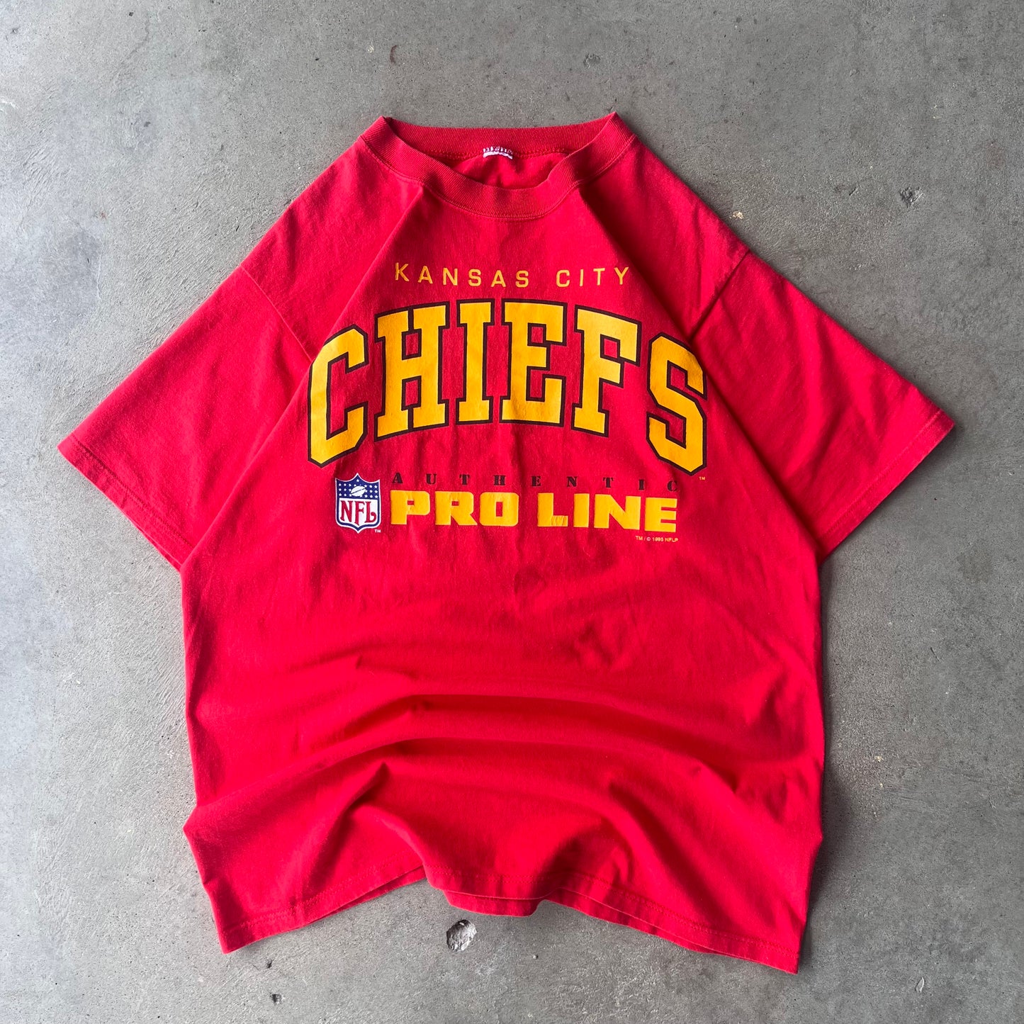 L - Vintage Kansas City Chiefs Pro Line Tee