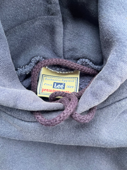 Vintage Lee Blank Hoodie - M