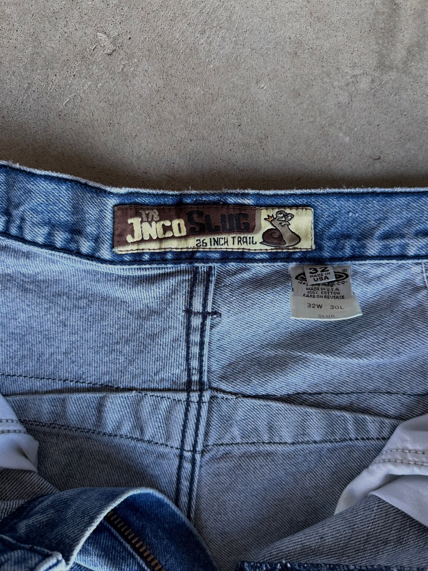 Vintage Rare JNCO Slugs Baggy Jeans - 32x30
