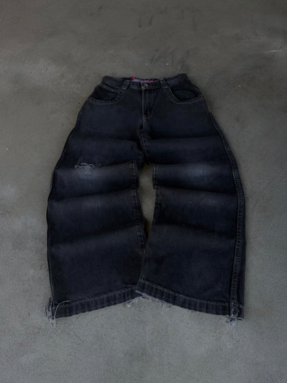 Vintage JNCO Flaming Bulldog Baggy Jeans - 28