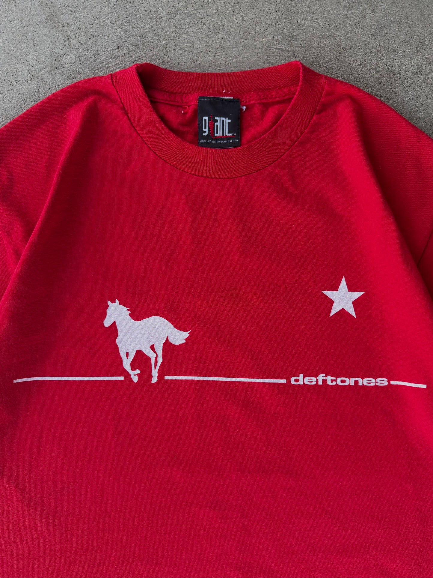 Vintage Deftones White Pony Band Tee - L