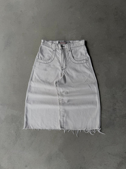 Vintage JNCO Twin Cannon Cream Shorts - 30