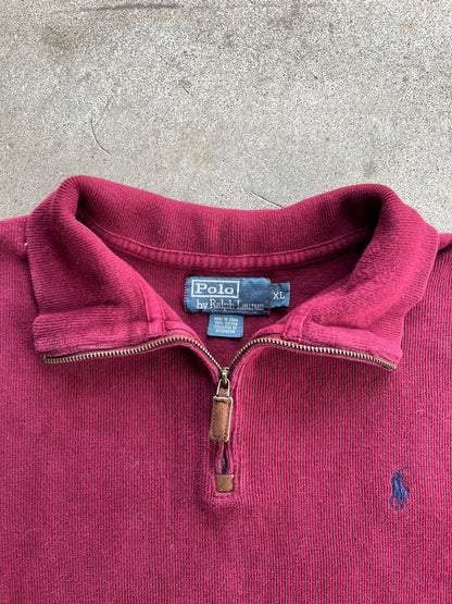 Vintage Polo Ralph Lauren Quarter Zip - XL