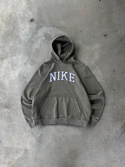 Vintage Nike Green Hoodie - XL