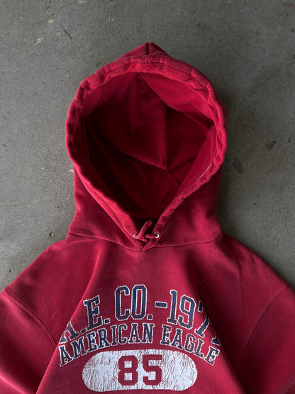 Vintage Distressed American Eagle Department Of Athletics Hoodie - L