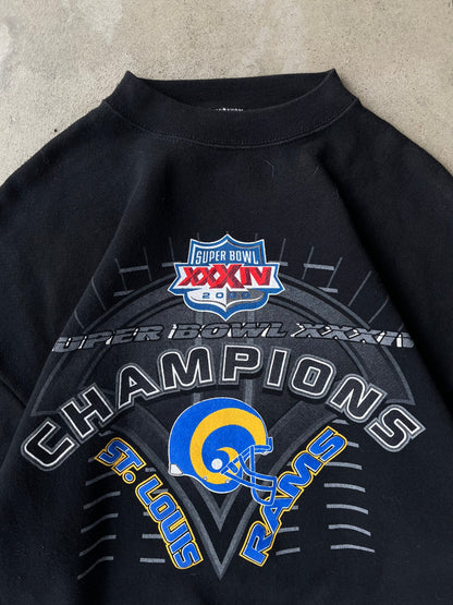 Vintage St Louis Rams Sweatshirt Crewneck - XL