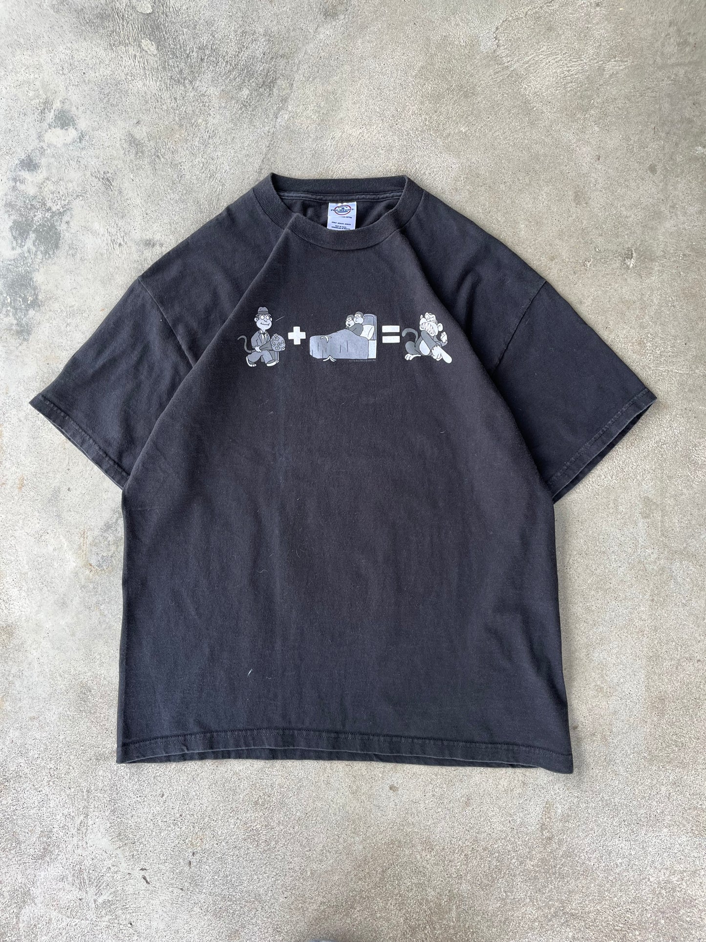 L - Vintage Family Guy Monkey Tee